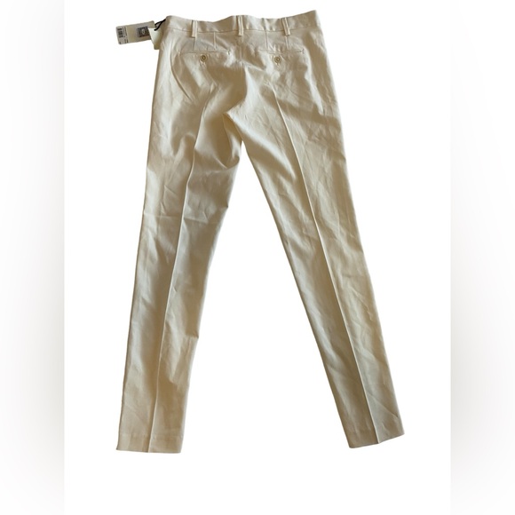 Zadig & Voltaire Prune Crepe Off White Cream Pants 38 - Picture 12 of 15